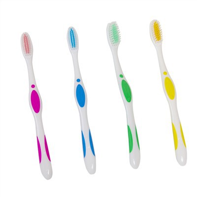 Zobu birste ar mēles tīrītāju pieaugušajam